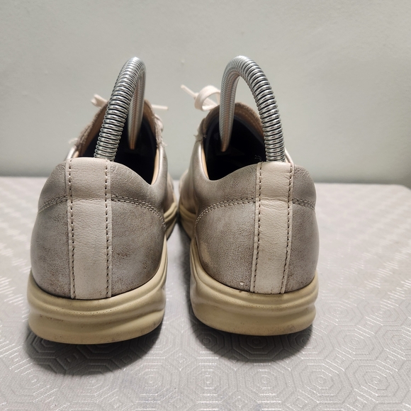 Finn Comfort Ikebukuro Silver Sneakers Lace Up Oxfords Shoes 4.5UK/ 7US - Picture 4 of 14